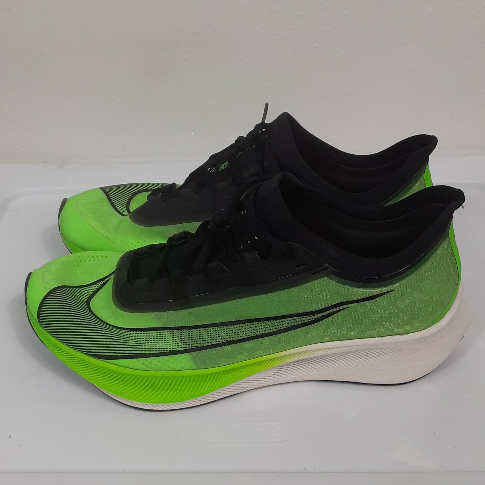 Size 10 - Nike Zoom Fly 3 Electric Green 2019 for sale online | eBay
