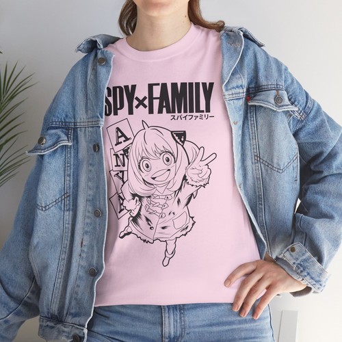 Spy X Family T-Shirt Anya Forger Yor Loid Anime Japanese Tee Shirt Manga Kawaii - Picture 36 of 38