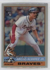 2025 Topps Heritage Chrome Refractor Nacho Alvarez Jr #145 0r4
