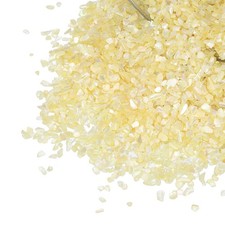100g Small Crushed Shells for Crafts, 0.12 Inch, White