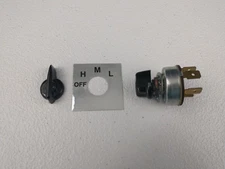 Carling Technologies Rotary Switch, 4 - Position, 700 Series, 4amp 125v - NEW