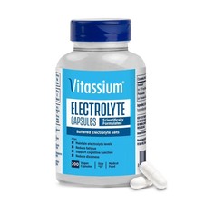 Electrolyte Capsules 100mg Sodium 100mg Potassium 200 Count Vitassium Management