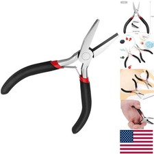 Versatile 5-Inch Flat Nose Pliers - Perfect for Jewelry Making and DIY Projects