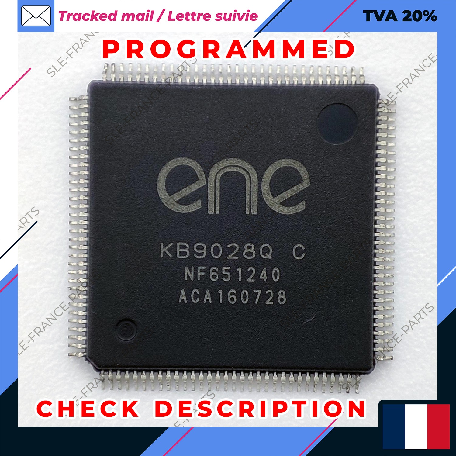 Contrôleur ENE KB9028QC programmé SIO micropuce de rechange PC