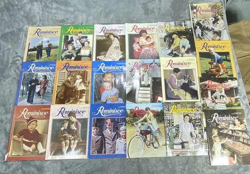 Vintage REMINISCE Magazin gemischtes Datum Lot von 19 Retro Nostalgie Fotos 1997-2005 - Bild 1 von 12