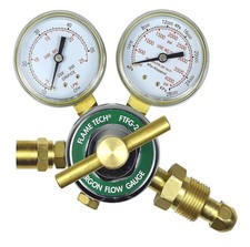FlameTech Flow Gauge Argon Regulator FTFG-25-AR