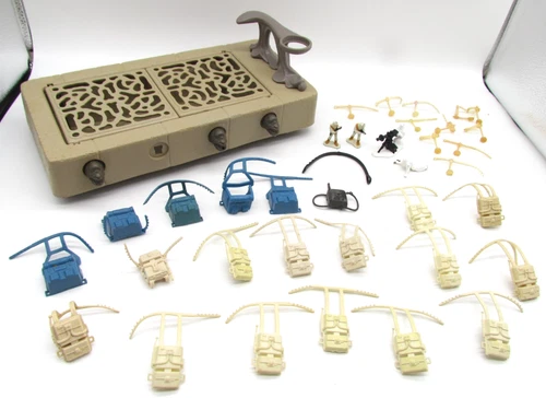 Vintage Kenner Star Wars Parts & Playset Lot Jabba the Hutt Pit Accessories