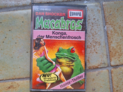 Macabros 3: Konga, der Menschenfrosch | EUROPA Hörspiel RAR vergriffen OOP