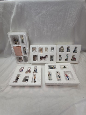 #ad #ad Hawthorne Village HO Scale Figure Lot of 29 People Animals Railroad Layout $99.95