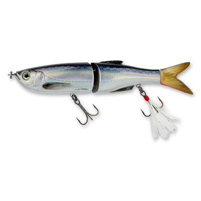 Savage Gear 3D Glide Swimmer Fishing Bait 1 3/4 Oz Dirty Silver Flash Realistic