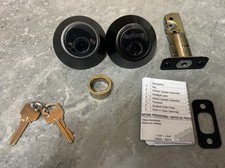 Defiant Double Cylinder Deadbolt Aged Bronze 1008 974 354