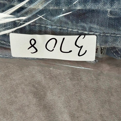 Jean BKE Denim Jake homme 31R jambe droite délavé bleu clair surpiqûres contrastées - Photo 9/9