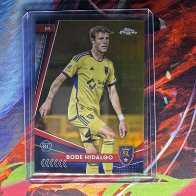 2024 Topps Chrome MLS Bode Hildalgo GOLD ROOKIE REFRACTOR /50 RC  #179