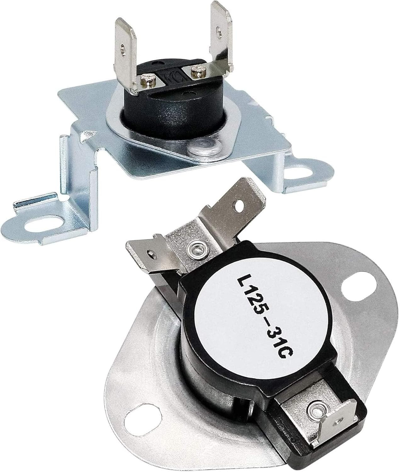 High-Quality Thermostat & Thermal Fuse Replacement for LG Dryers - Durable Metal