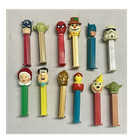 Mixed  Lot Vintage PEZ Candy Dispensers: Star Wars Yoda, Spider-Man, Batman — photo 1