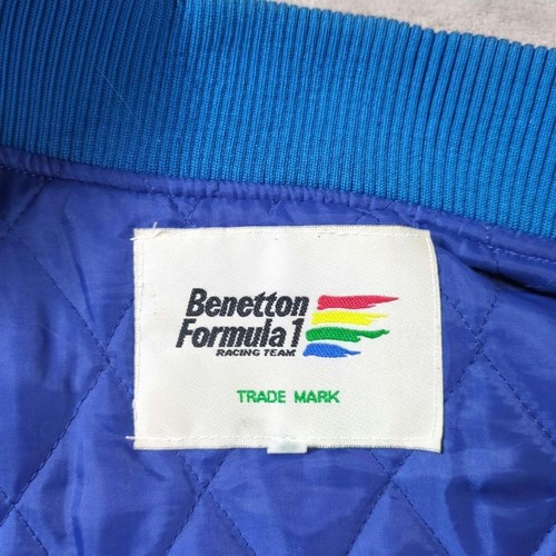 Benetton Formula 1 Mild Seven Racing Team Vintage Jacket, Size 46 M, Blue - Picture 5 of 12