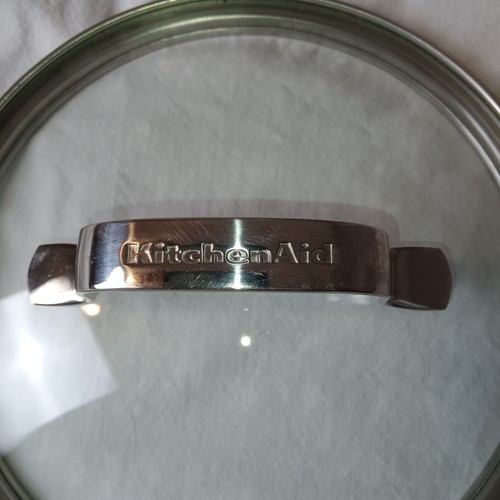 KitchenAid Replacement Glass Lid 8 Inch Stainless Handle Pot Pan Cover Cookware - Picture 2 of 8