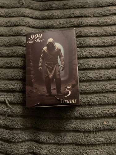 .999 Fine Silver Mummy Pan Silver Company 5 Gram Bar Limited 1433/3000