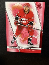 22-23 UD SP Authentic Hockey Red Limited 65 Teuvo Teravainen