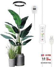 Plant Grow Light, LED Growing Light Full Spectrum for Indoor 1 Pack Black ST