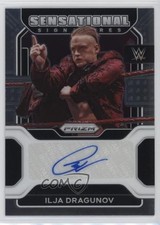 2022 Panini Prizm WWE Sensational Signatures Ilja Dragunov #SS-ILD Auto 3a1