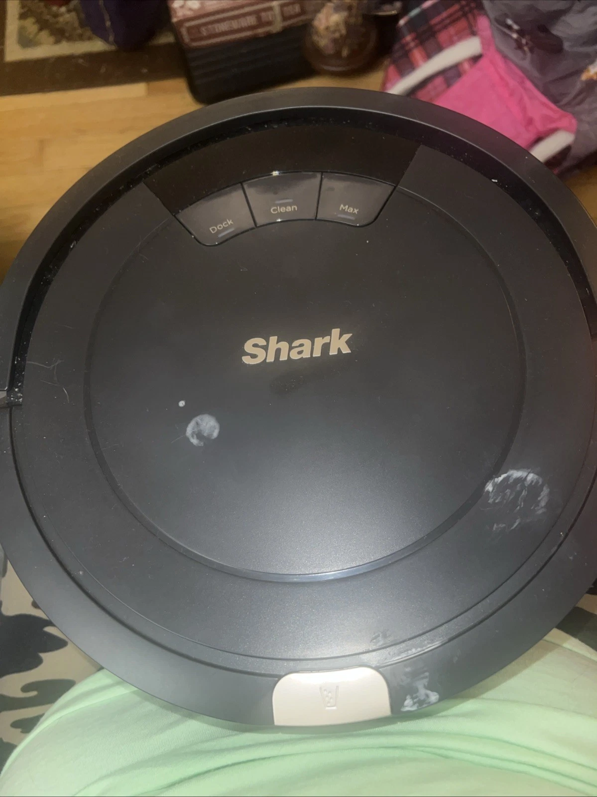 Shark ION Robot Vacuum Cleaner RV765 w/Wi-Fi Use With Alexa/Google Inc Charg Doc