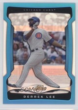 2009 Topps Finest Blue Refractor 55/399 Derrek Lee #98 0b5