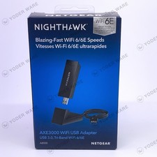 NETGEAR Nighthawk External USB 3.0 Wi-Fi 6E Adapter A8000 AXE3000 Tri-Band WIFI