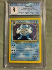 1999 Pokemon Base Set Unlimited Poliwrath 13/102 Holo CGC 9