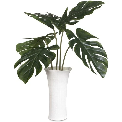 Uttermost 60258 Muse White and Green Vase Centerpiece - Picture 1 of 5