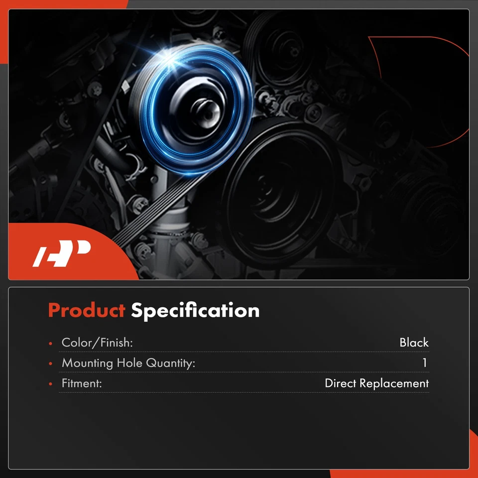 Polea del cigüeñal del motor A-Premium para Toyota Land Cruiser 1990 1991 1992-2007 Foto 3 de 4