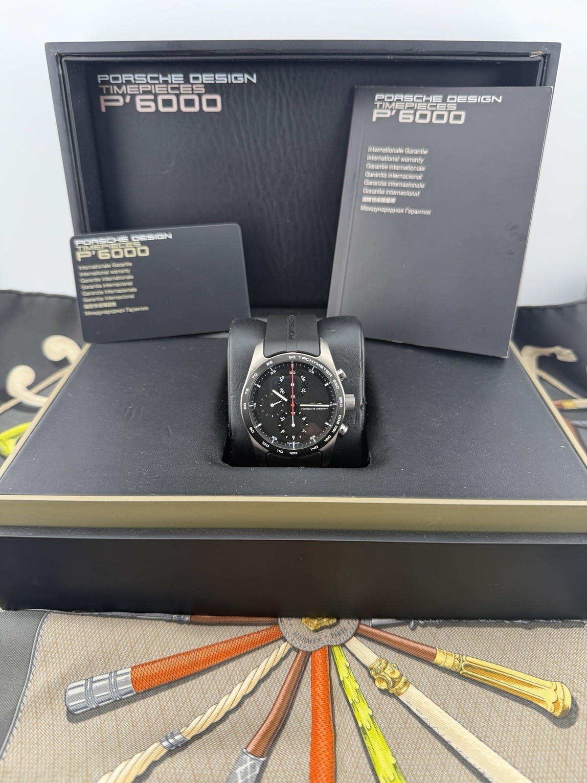 Porsche Design Chronotimer Titanium Chronograph 6010.01.09.001 42mm Watch image 6