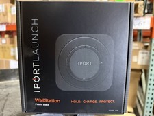 iPort Launch WallStation Wireless iPad Charging Dock 70170 - Black - BRAND NEW