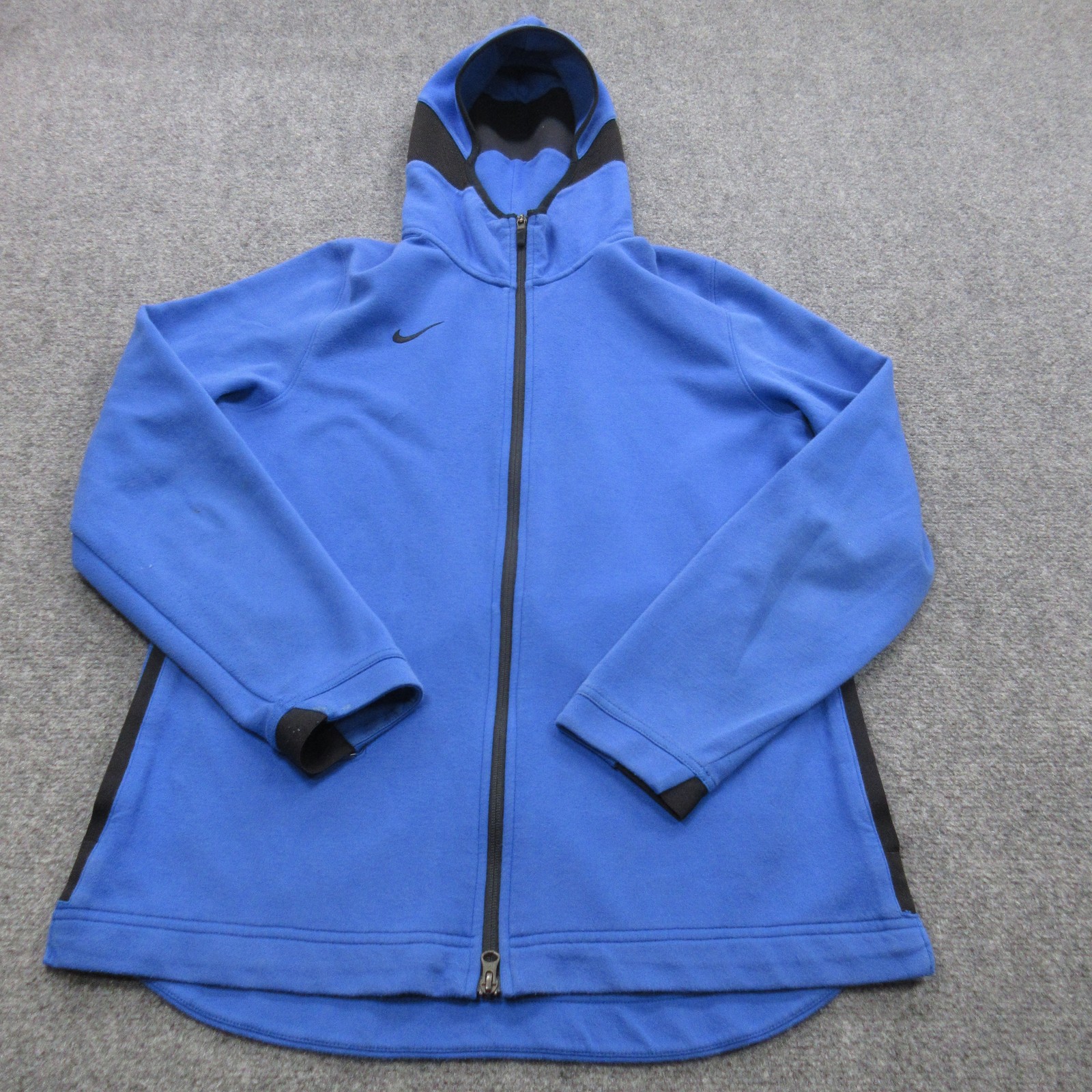 SACAI X NIKE Nike Giacca Uomo Large Blu Dri FIT Full Zip Cappuccio Allenamento Atletico 930561 493