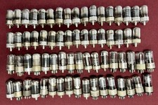HUGE LOT - 67 Vintage Radio Television Vacuum Tubes