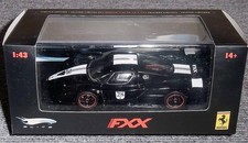 1/43 Ferrari Fxx Black # 28 Elite Hot Wheels Mattel