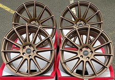 19" Bronze 02 Alloy Wheels Fits Vw Passat B5 B6 B7 B8 B9 CC Alltrack 5x112