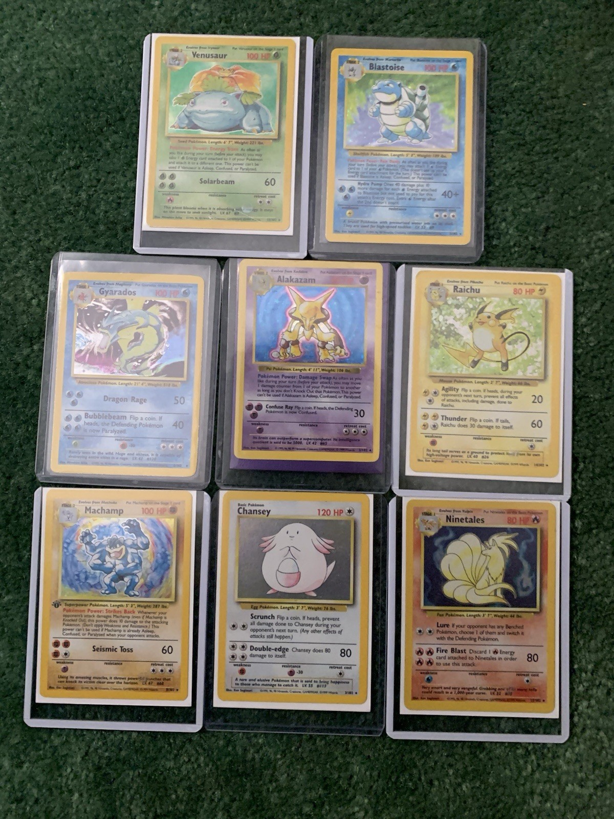 Base Set Holo Pokemon Cards