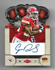 138/245 cyrus gray 2012 crown royale rookie autograph die cut rc auto #21