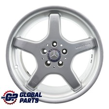 Mercedes SL R230 AMG Rear Wheel Alloy Rim 18" 9.5J ET:33 Star Spoke A2304012102