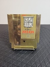 Nintendo The Legend of Zelda Gold Cartridge Nintendo NES 1987 Action NTSC