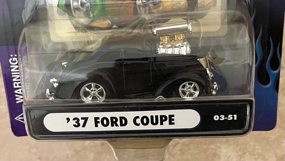 Muscle Machines '37 Ford Coupe  1:64 Die-Cast 03-51 - Image 2 of 4
