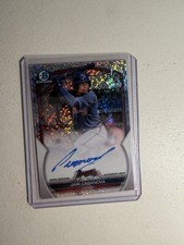2023 Bowman Chrome - Prospect Autographs Jair Casanova Speckle Refractor /299 
