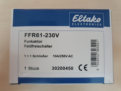 Eltako FFR61-230V Funkaktor Feldfreischalter EnOcean 10A