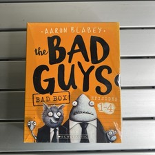 The Bad Guys Bad Box Episodes 1 2 3 4 Kids Novels Aaron Blabey BRAND NEW SEALED