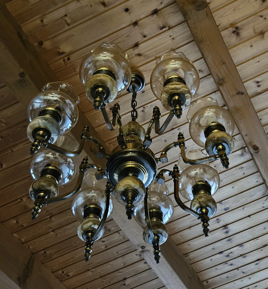 CARRARA Marmorlampe 8 Armig Top! - Bild 3 von 4