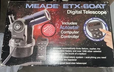 VINTAGE OPEN BOX Meade ETX-60 AT Refractor Telescope