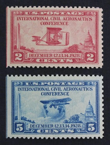 CKStamps: US Stamps Collection Scott#649 650 Mint NH OG