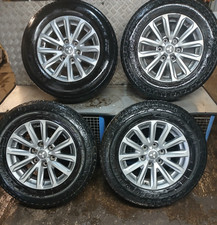 MITSUBISHI L200 ALLOY WHEELS ALLOYS AND TYRES X4 245/65/17 17" INCH 2015-2019 ~