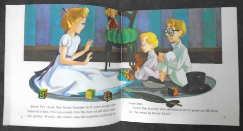 Walt Disney's Story of Peter Pan with Songs from the Film NEAR MINT Condition - Picture 6 of 8